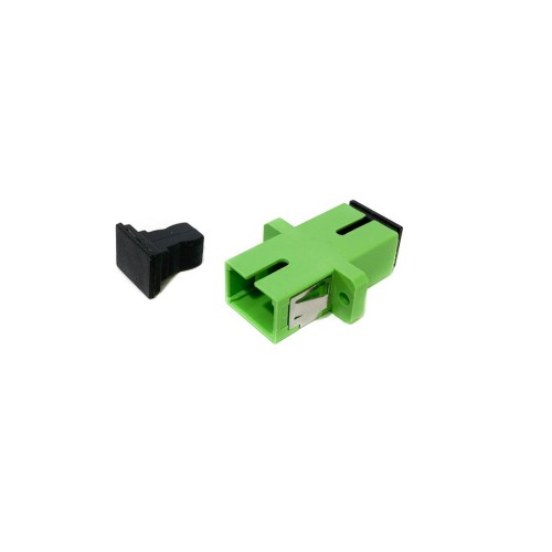 ZCAO-SC/APC - Conector adaptador óptico Monomodo-SM SC APC Verde